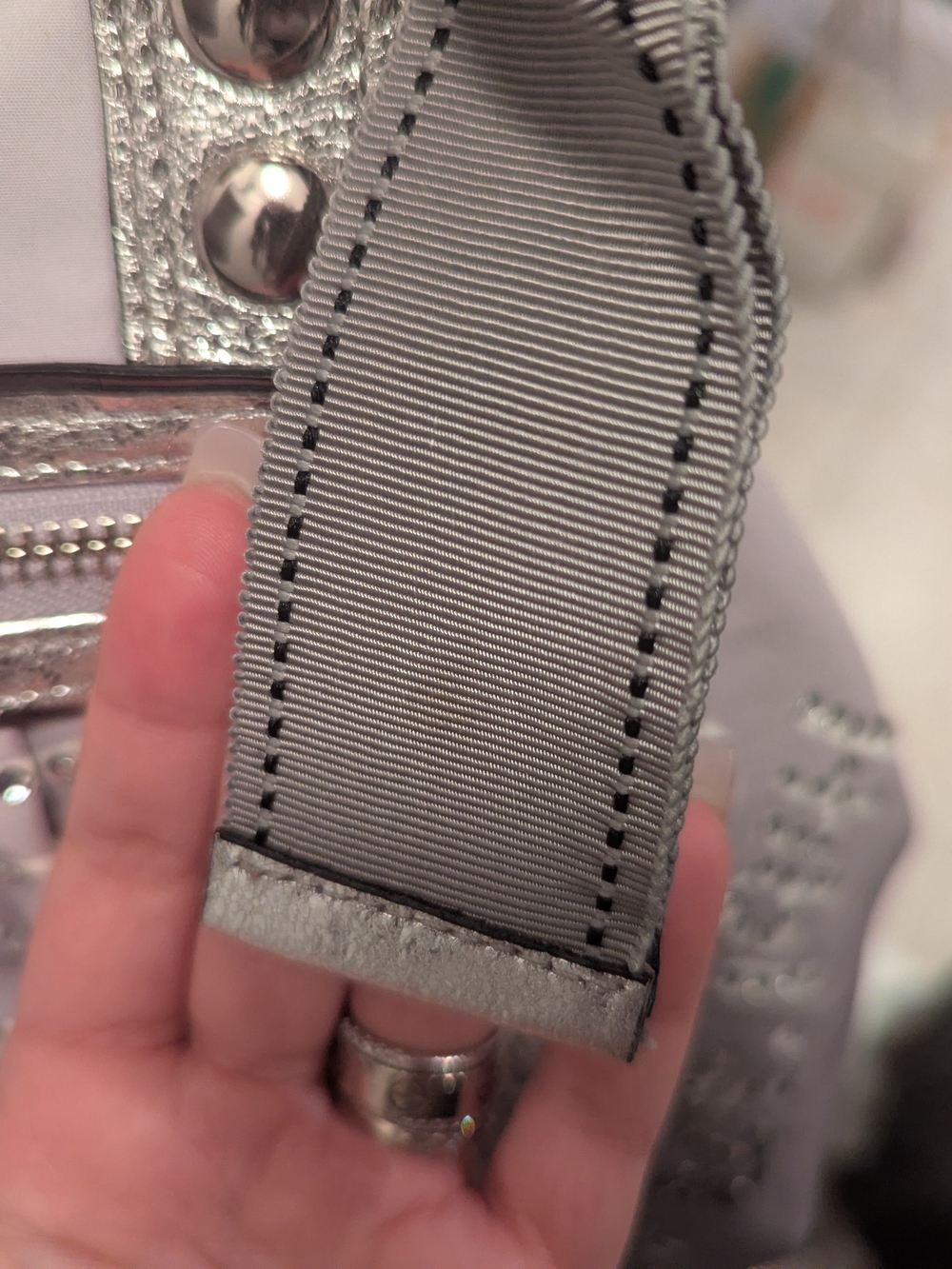 Coach Ombre Gray Shoulder Bag - Picture 13 of 16